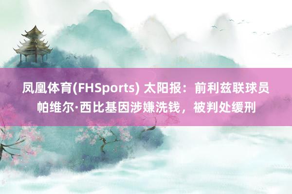 凤凰体育(FHSports) 太阳报：前利兹联球员帕维尔·西比基因涉嫌洗钱，被判处缓刑