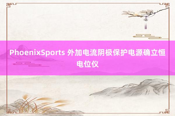 PhoenixSports 外加电流阴极保护电源确立恒电位仪
