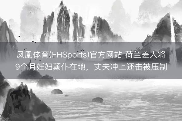 凤凰体育(FHSports)官方网站 荷兰差人将9个月妊妇颠仆在地，丈夫冲上还击被压制